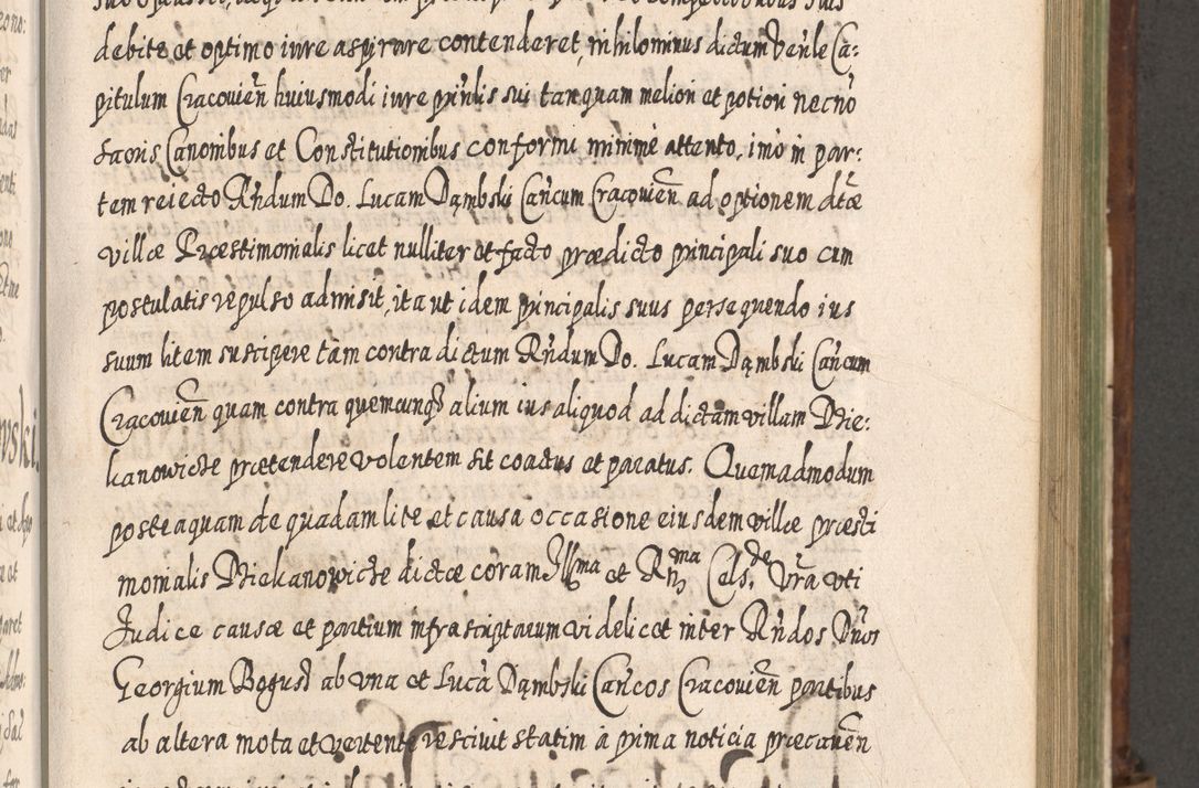 Zdjęcie nr 736 dla obiektu archiwalnego: Acta actorum, causarum spiritualium, civilium, criminalium, obligationum, quietationum, inscpritionum, cessionum, decimarum, testamentorum R. D. Martini Szyszkowski, episcopi Cracoviensis, ducis Severiensis in annis 1620 - 1623. Tomus secundus.