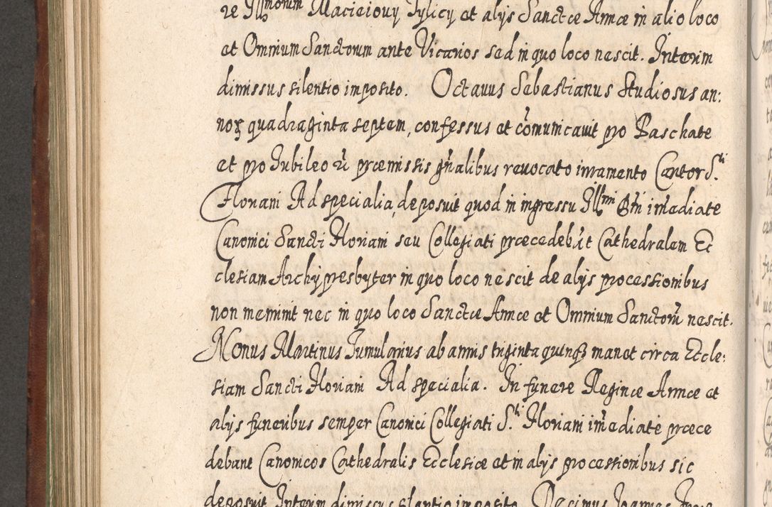 Zdjęcie nr 733 dla obiektu archiwalnego: Acta actorum, causarum spiritualium, civilium, criminalium, obligationum, quietationum, inscpritionum, cessionum, decimarum, testamentorum R. D. Martini Szyszkowski, episcopi Cracoviensis, ducis Severiensis in annis 1620 - 1623. Tomus secundus.