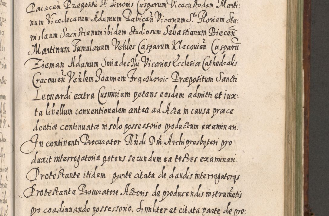 Zdjęcie nr 722 dla obiektu archiwalnego: Acta actorum, causarum spiritualium, civilium, criminalium, obligationum, quietationum, inscpritionum, cessionum, decimarum, testamentorum R. D. Martini Szyszkowski, episcopi Cracoviensis, ducis Severiensis in annis 1620 - 1623. Tomus secundus.