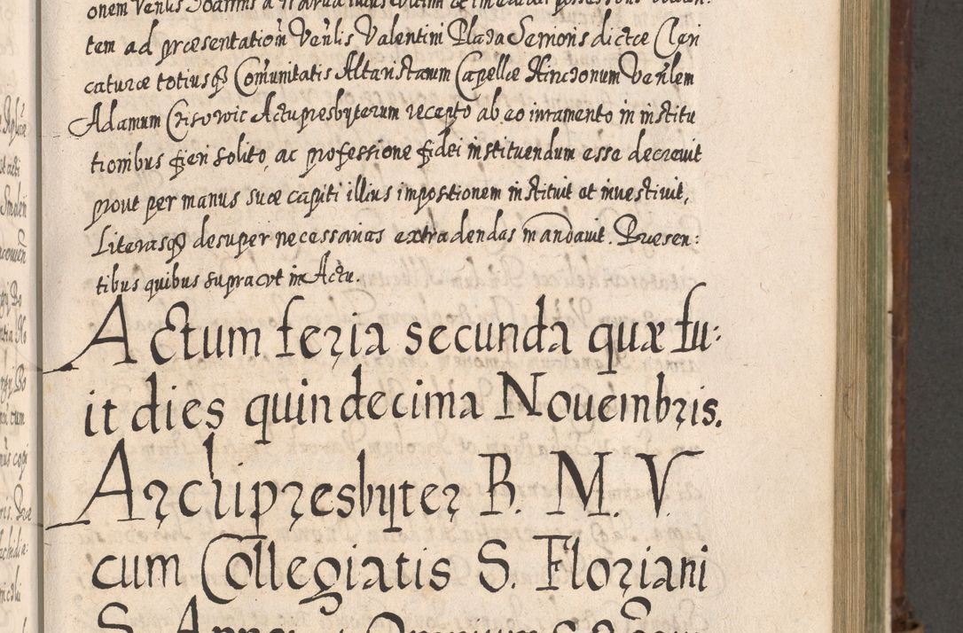 Zdjęcie nr 720 dla obiektu archiwalnego: Acta actorum, causarum spiritualium, civilium, criminalium, obligationum, quietationum, inscpritionum, cessionum, decimarum, testamentorum R. D. Martini Szyszkowski, episcopi Cracoviensis, ducis Severiensis in annis 1620 - 1623. Tomus secundus.
