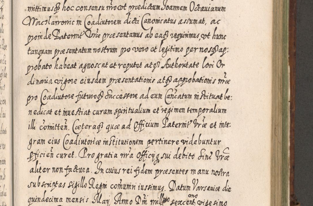 Zdjęcie nr 714 dla obiektu archiwalnego: Acta actorum, causarum spiritualium, civilium, criminalium, obligationum, quietationum, inscpritionum, cessionum, decimarum, testamentorum R. D. Martini Szyszkowski, episcopi Cracoviensis, ducis Severiensis in annis 1620 - 1623. Tomus secundus.
