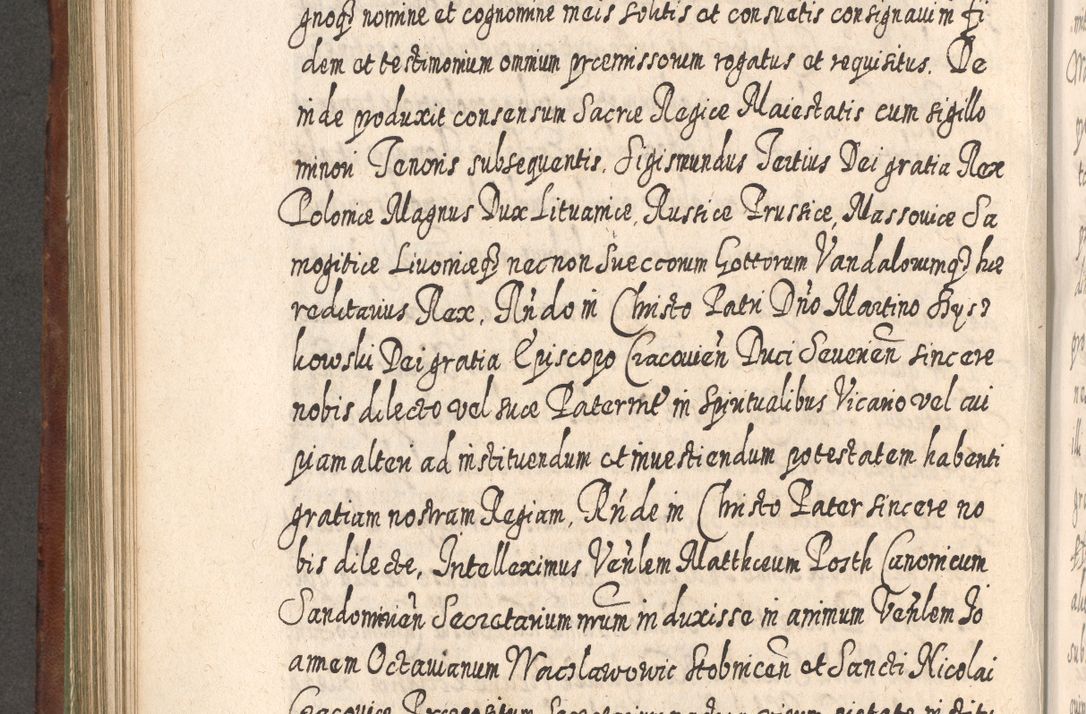 Zdjęcie nr 713 dla obiektu archiwalnego: Acta actorum, causarum spiritualium, civilium, criminalium, obligationum, quietationum, inscpritionum, cessionum, decimarum, testamentorum R. D. Martini Szyszkowski, episcopi Cracoviensis, ducis Severiensis in annis 1620 - 1623. Tomus secundus.