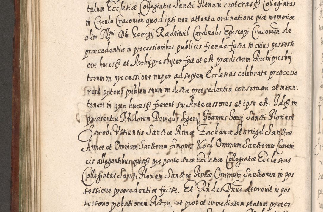 Zdjęcie nr 717 dla obiektu archiwalnego: Acta actorum, causarum spiritualium, civilium, criminalium, obligationum, quietationum, inscpritionum, cessionum, decimarum, testamentorum R. D. Martini Szyszkowski, episcopi Cracoviensis, ducis Severiensis in annis 1620 - 1623. Tomus secundus.