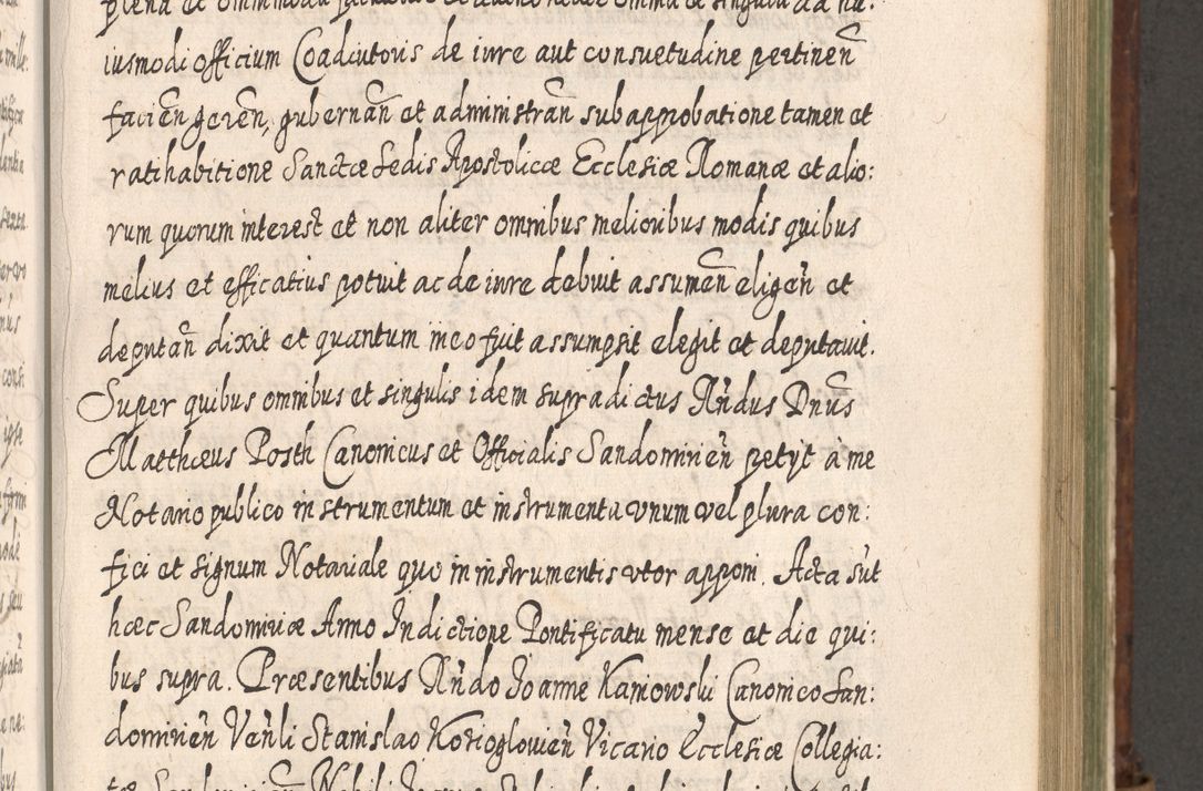 Zdjęcie nr 712 dla obiektu archiwalnego: Acta actorum, causarum spiritualium, civilium, criminalium, obligationum, quietationum, inscpritionum, cessionum, decimarum, testamentorum R. D. Martini Szyszkowski, episcopi Cracoviensis, ducis Severiensis in annis 1620 - 1623. Tomus secundus.