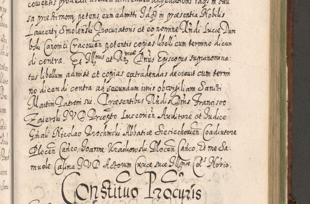 Zdjęcie nr 708 dla obiektu archiwalnego: Acta actorum, causarum spiritualium, civilium, criminalium, obligationum, quietationum, inscpritionum, cessionum, decimarum, testamentorum R. D. Martini Szyszkowski, episcopi Cracoviensis, ducis Severiensis in annis 1620 - 1623. Tomus secundus.