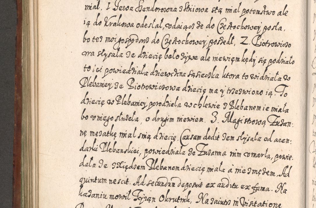 Zdjęcie nr 701 dla obiektu archiwalnego: Acta actorum, causarum spiritualium, civilium, criminalium, obligationum, quietationum, inscpritionum, cessionum, decimarum, testamentorum R. D. Martini Szyszkowski, episcopi Cracoviensis, ducis Severiensis in annis 1620 - 1623. Tomus secundus.
