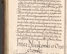 Zdjęcie nr 703 dla obiektu archiwalnego: Acta actorum, causarum spiritualium, civilium, criminalium, obligationum, quietationum, inscpritionum, cessionum, decimarum, testamentorum R. D. Martini Szyszkowski, episcopi Cracoviensis, ducis Severiensis in annis 1620 - 1623. Tomus secundus.