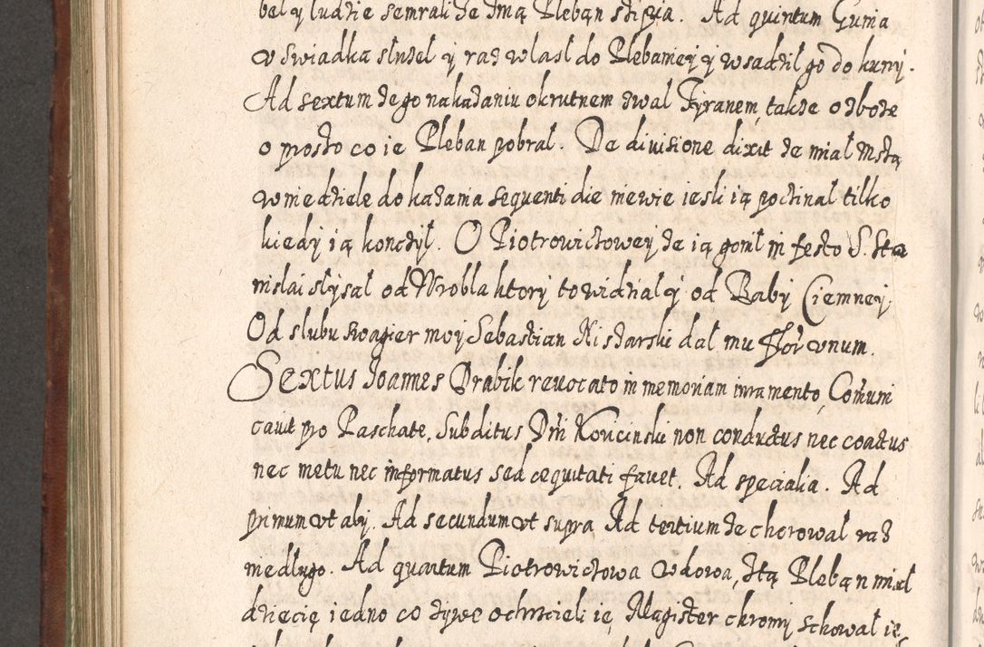Zdjęcie nr 695 dla obiektu archiwalnego: Acta actorum, causarum spiritualium, civilium, criminalium, obligationum, quietationum, inscpritionum, cessionum, decimarum, testamentorum R. D. Martini Szyszkowski, episcopi Cracoviensis, ducis Severiensis in annis 1620 - 1623. Tomus secundus.