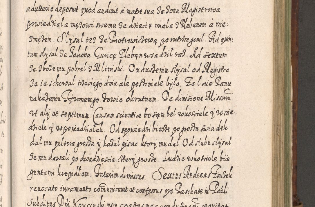 Zdjęcie nr 694 dla obiektu archiwalnego: Acta actorum, causarum spiritualium, civilium, criminalium, obligationum, quietationum, inscpritionum, cessionum, decimarum, testamentorum R. D. Martini Szyszkowski, episcopi Cracoviensis, ducis Severiensis in annis 1620 - 1623. Tomus secundus.