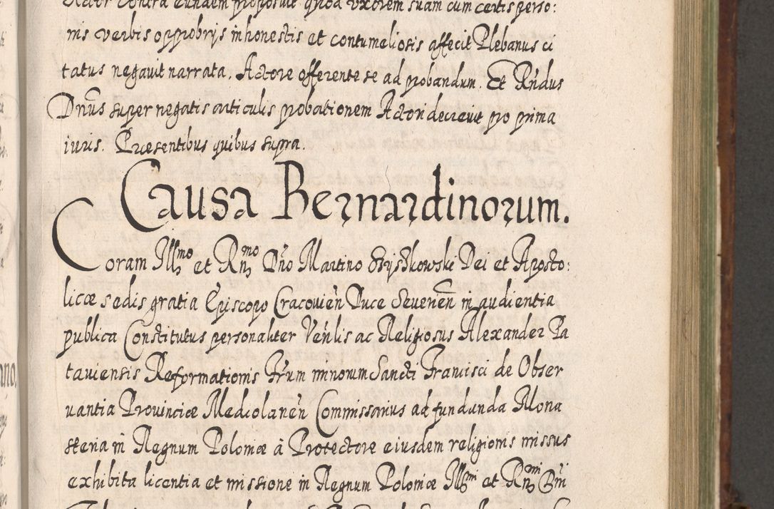 Zdjęcie nr 678 dla obiektu archiwalnego: Acta actorum, causarum spiritualium, civilium, criminalium, obligationum, quietationum, inscpritionum, cessionum, decimarum, testamentorum R. D. Martini Szyszkowski, episcopi Cracoviensis, ducis Severiensis in annis 1620 - 1623. Tomus secundus.