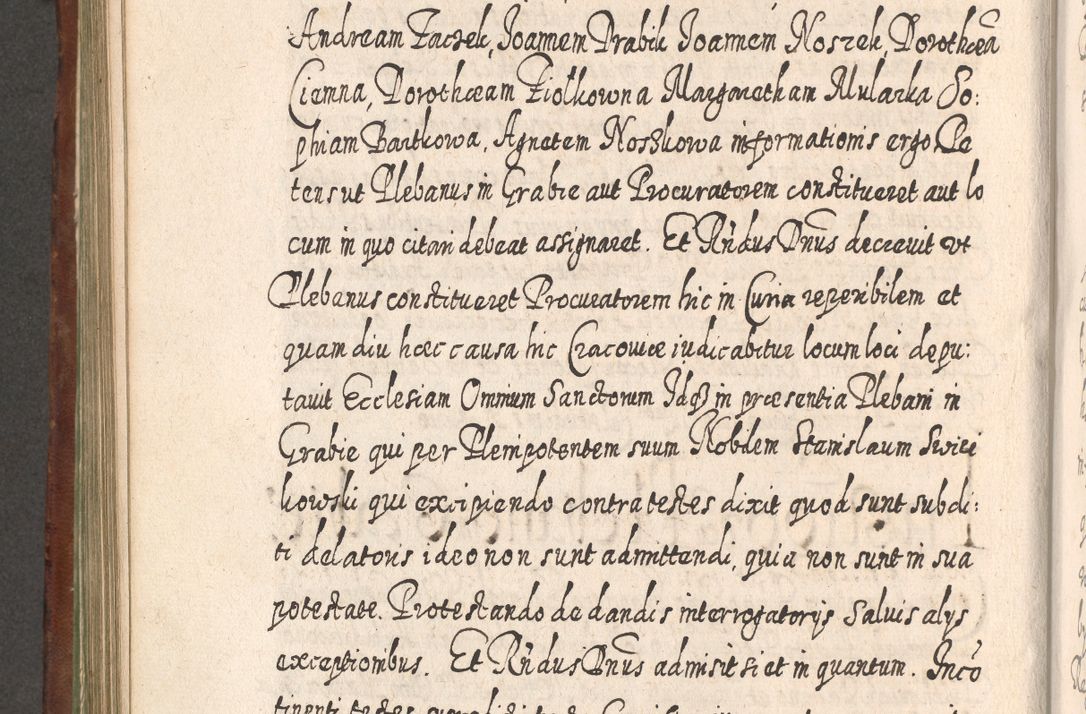 Zdjęcie nr 683 dla obiektu archiwalnego: Acta actorum, causarum spiritualium, civilium, criminalium, obligationum, quietationum, inscpritionum, cessionum, decimarum, testamentorum R. D. Martini Szyszkowski, episcopi Cracoviensis, ducis Severiensis in annis 1620 - 1623. Tomus secundus.