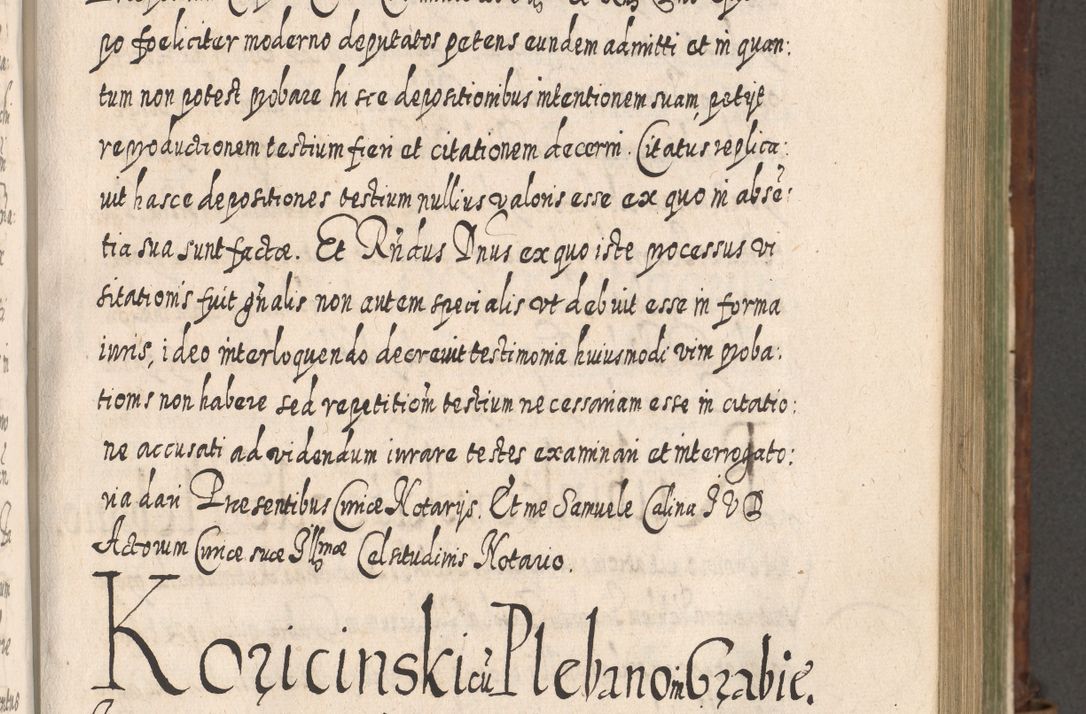 Zdjęcie nr 676 dla obiektu archiwalnego: Acta actorum, causarum spiritualium, civilium, criminalium, obligationum, quietationum, inscpritionum, cessionum, decimarum, testamentorum R. D. Martini Szyszkowski, episcopi Cracoviensis, ducis Severiensis in annis 1620 - 1623. Tomus secundus.