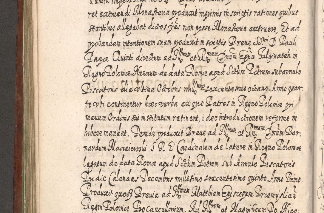 Zdjęcie nr 679 dla obiektu archiwalnego: Acta actorum, causarum spiritualium, civilium, criminalium, obligationum, quietationum, inscpritionum, cessionum, decimarum, testamentorum R. D. Martini Szyszkowski, episcopi Cracoviensis, ducis Severiensis in annis 1620 - 1623. Tomus secundus.