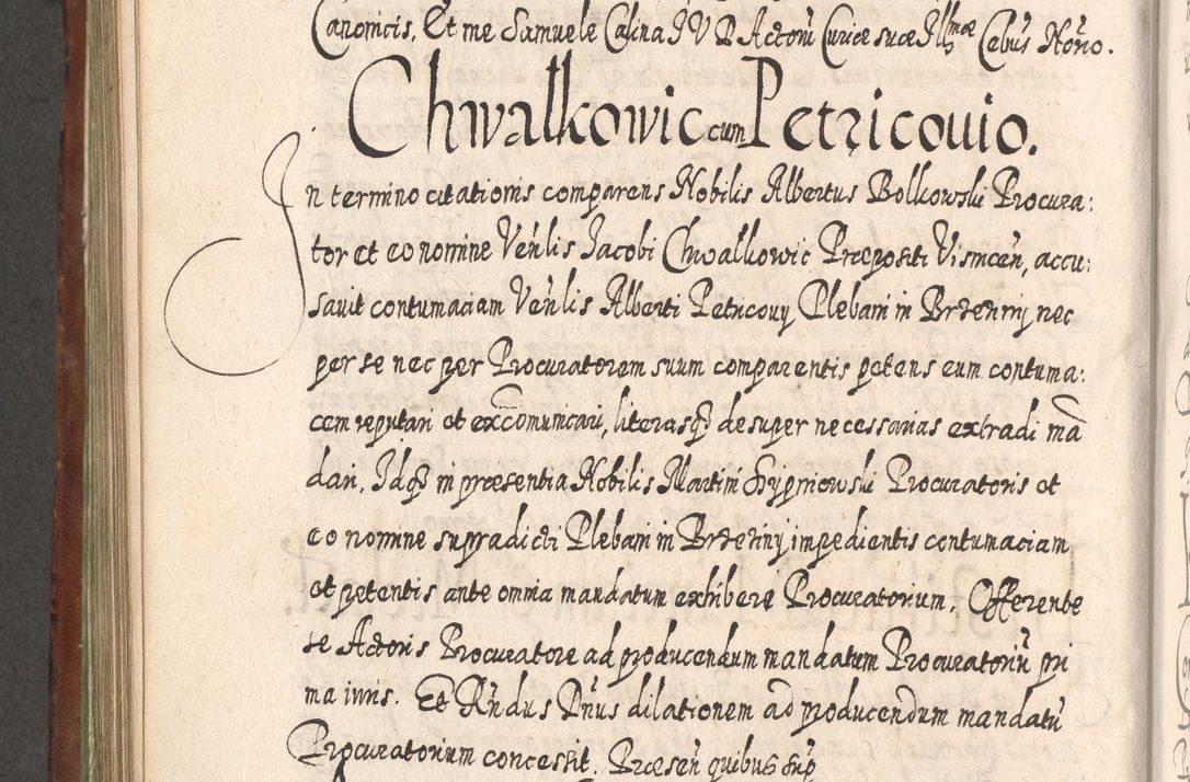 Zdjęcie nr 681 dla obiektu archiwalnego: Acta actorum, causarum spiritualium, civilium, criminalium, obligationum, quietationum, inscpritionum, cessionum, decimarum, testamentorum R. D. Martini Szyszkowski, episcopi Cracoviensis, ducis Severiensis in annis 1620 - 1623. Tomus secundus.