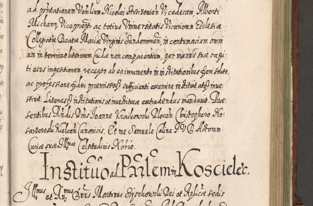 Zdjęcie nr 672 dla obiektu archiwalnego: Acta actorum, causarum spiritualium, civilium, criminalium, obligationum, quietationum, inscpritionum, cessionum, decimarum, testamentorum R. D. Martini Szyszkowski, episcopi Cracoviensis, ducis Severiensis in annis 1620 - 1623. Tomus secundus.