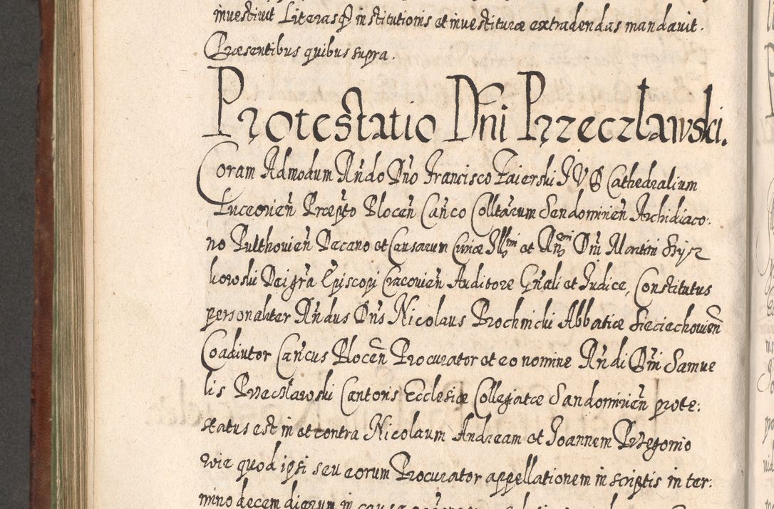 Zdjęcie nr 673 dla obiektu archiwalnego: Acta actorum, causarum spiritualium, civilium, criminalium, obligationum, quietationum, inscpritionum, cessionum, decimarum, testamentorum R. D. Martini Szyszkowski, episcopi Cracoviensis, ducis Severiensis in annis 1620 - 1623. Tomus secundus.