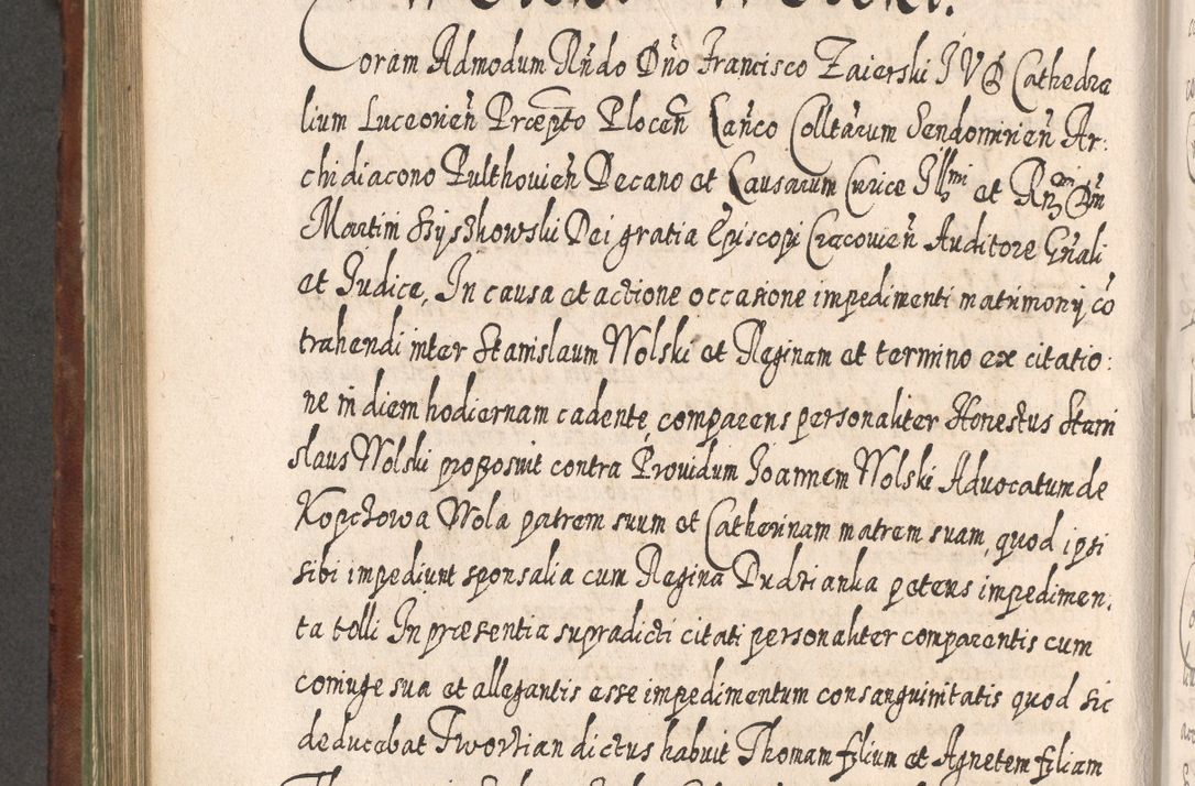 Zdjęcie nr 667 dla obiektu archiwalnego: Acta actorum, causarum spiritualium, civilium, criminalium, obligationum, quietationum, inscpritionum, cessionum, decimarum, testamentorum R. D. Martini Szyszkowski, episcopi Cracoviensis, ducis Severiensis in annis 1620 - 1623. Tomus secundus.