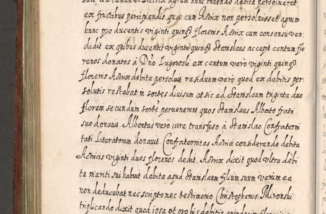 Zdjęcie nr 665 dla obiektu archiwalnego: Acta actorum, causarum spiritualium, civilium, criminalium, obligationum, quietationum, inscpritionum, cessionum, decimarum, testamentorum R. D. Martini Szyszkowski, episcopi Cracoviensis, ducis Severiensis in annis 1620 - 1623. Tomus secundus.