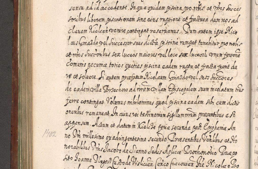 Zdjęcie nr 657 dla obiektu archiwalnego: Acta actorum, causarum spiritualium, civilium, criminalium, obligationum, quietationum, inscpritionum, cessionum, decimarum, testamentorum R. D. Martini Szyszkowski, episcopi Cracoviensis, ducis Severiensis in annis 1620 - 1623. Tomus secundus.