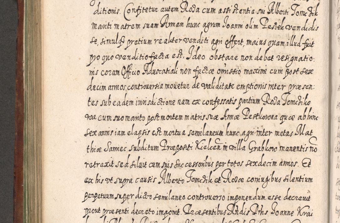 Zdjęcie nr 659 dla obiektu archiwalnego: Acta actorum, causarum spiritualium, civilium, criminalium, obligationum, quietationum, inscpritionum, cessionum, decimarum, testamentorum R. D. Martini Szyszkowski, episcopi Cracoviensis, ducis Severiensis in annis 1620 - 1623. Tomus secundus.
