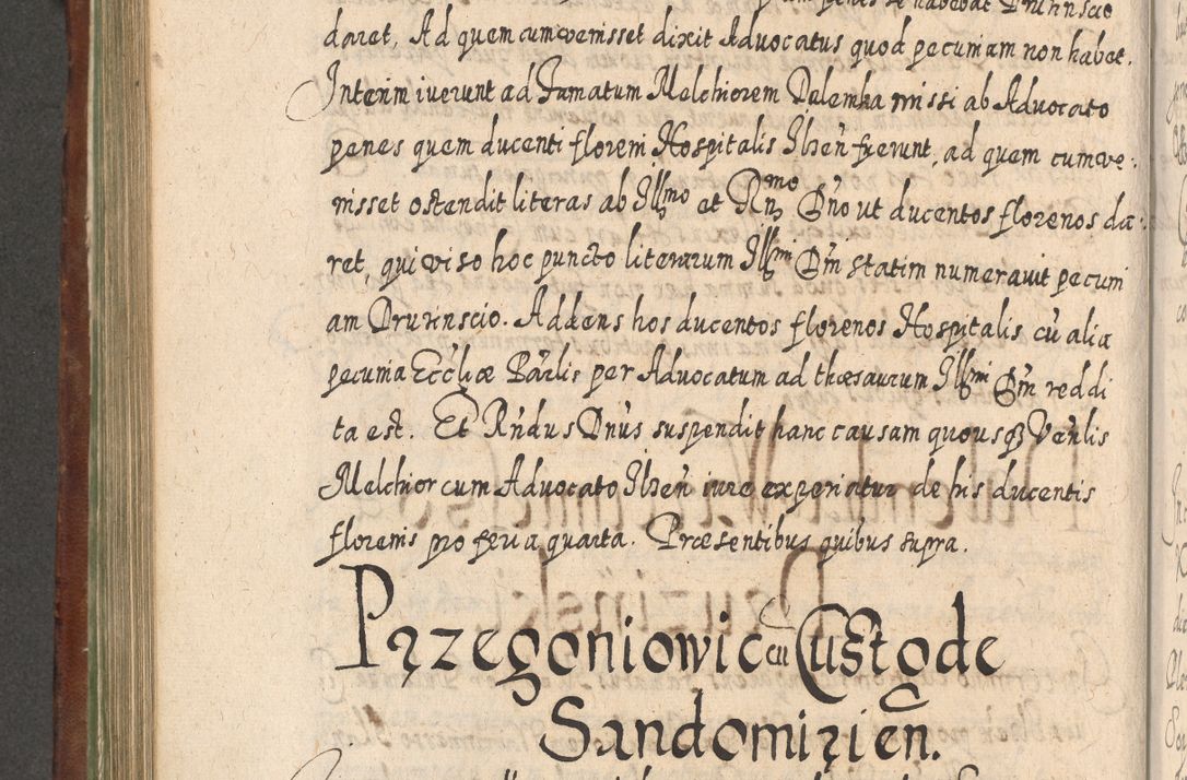 Zdjęcie nr 647 dla obiektu archiwalnego: Acta actorum, causarum spiritualium, civilium, criminalium, obligationum, quietationum, inscpritionum, cessionum, decimarum, testamentorum R. D. Martini Szyszkowski, episcopi Cracoviensis, ducis Severiensis in annis 1620 - 1623. Tomus secundus.
