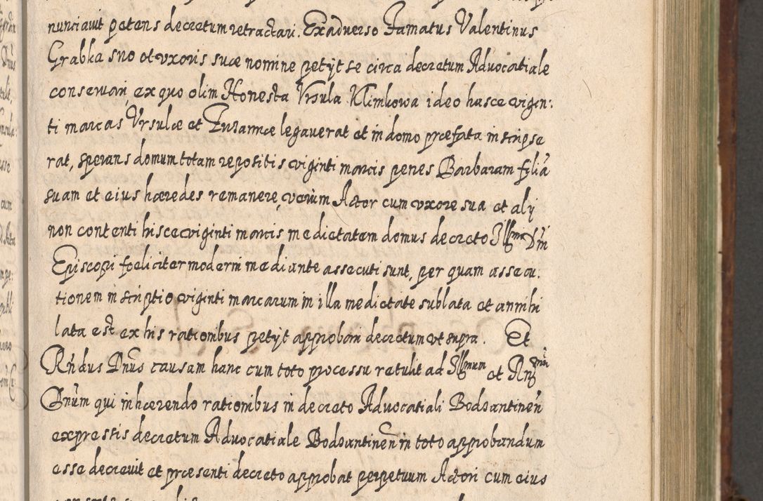 Zdjęcie nr 640 dla obiektu archiwalnego: Acta actorum, causarum spiritualium, civilium, criminalium, obligationum, quietationum, inscpritionum, cessionum, decimarum, testamentorum R. D. Martini Szyszkowski, episcopi Cracoviensis, ducis Severiensis in annis 1620 - 1623. Tomus secundus.