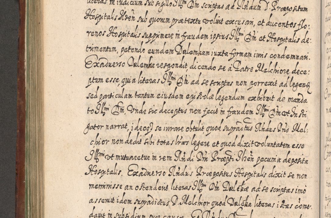 Zdjęcie nr 637 dla obiektu archiwalnego: Acta actorum, causarum spiritualium, civilium, criminalium, obligationum, quietationum, inscpritionum, cessionum, decimarum, testamentorum R. D. Martini Szyszkowski, episcopi Cracoviensis, ducis Severiensis in annis 1620 - 1623. Tomus secundus.