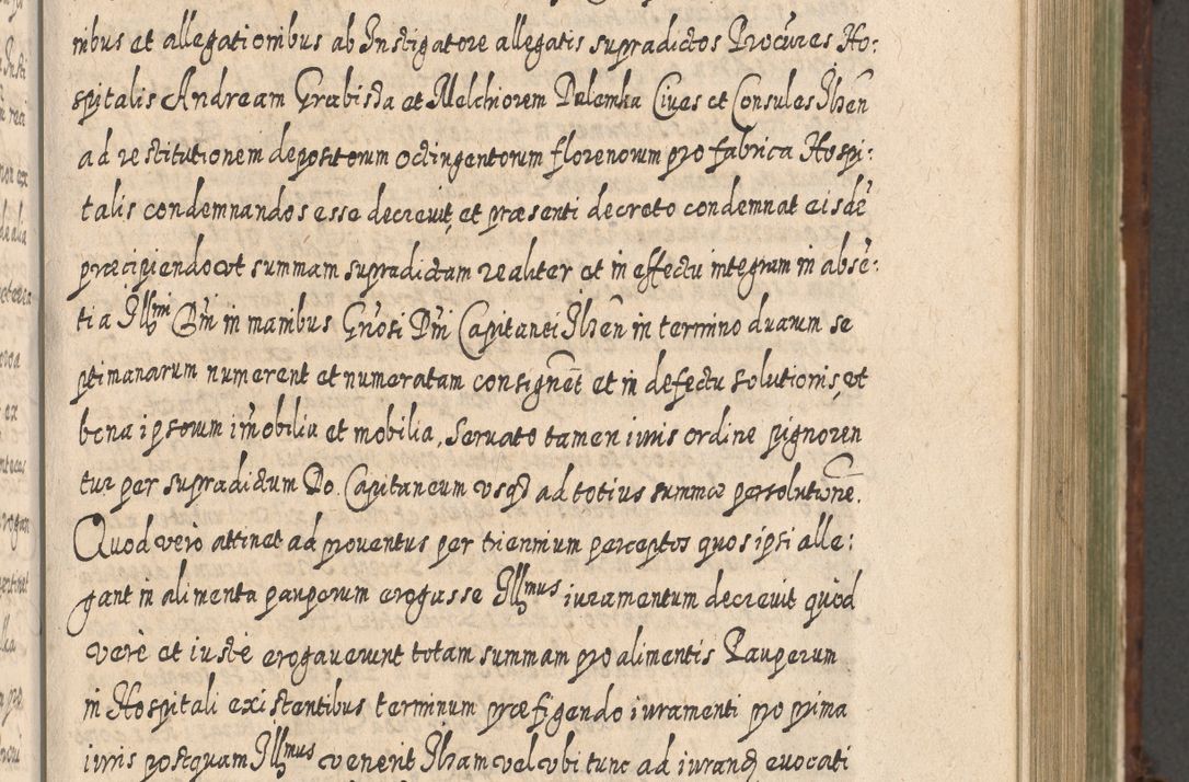 Zdjęcie nr 636 dla obiektu archiwalnego: Acta actorum, causarum spiritualium, civilium, criminalium, obligationum, quietationum, inscpritionum, cessionum, decimarum, testamentorum R. D. Martini Szyszkowski, episcopi Cracoviensis, ducis Severiensis in annis 1620 - 1623. Tomus secundus.