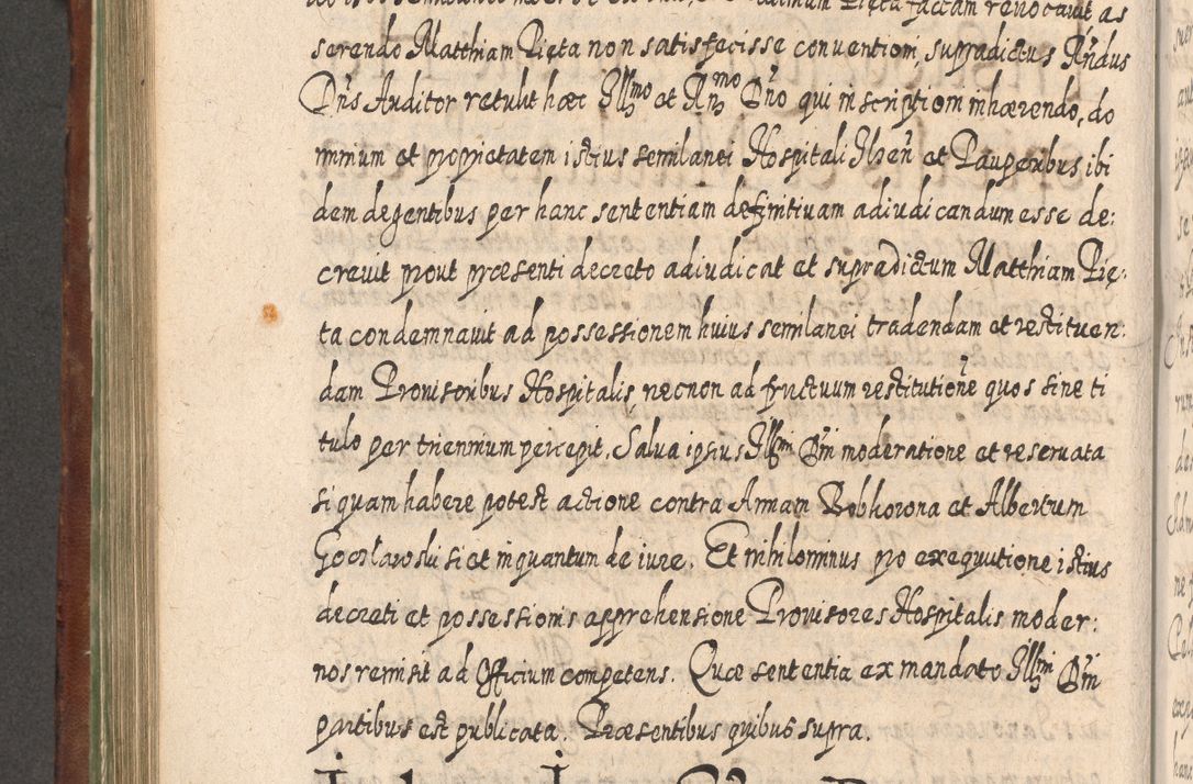 Zdjęcie nr 633 dla obiektu archiwalnego: Acta actorum, causarum spiritualium, civilium, criminalium, obligationum, quietationum, inscpritionum, cessionum, decimarum, testamentorum R. D. Martini Szyszkowski, episcopi Cracoviensis, ducis Severiensis in annis 1620 - 1623. Tomus secundus.