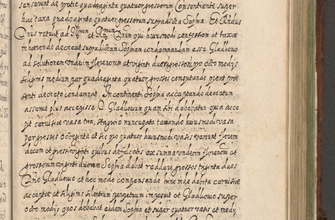 Zdjęcie nr 630 dla obiektu archiwalnego: Acta actorum, causarum spiritualium, civilium, criminalium, obligationum, quietationum, inscpritionum, cessionum, decimarum, testamentorum R. D. Martini Szyszkowski, episcopi Cracoviensis, ducis Severiensis in annis 1620 - 1623. Tomus secundus.
