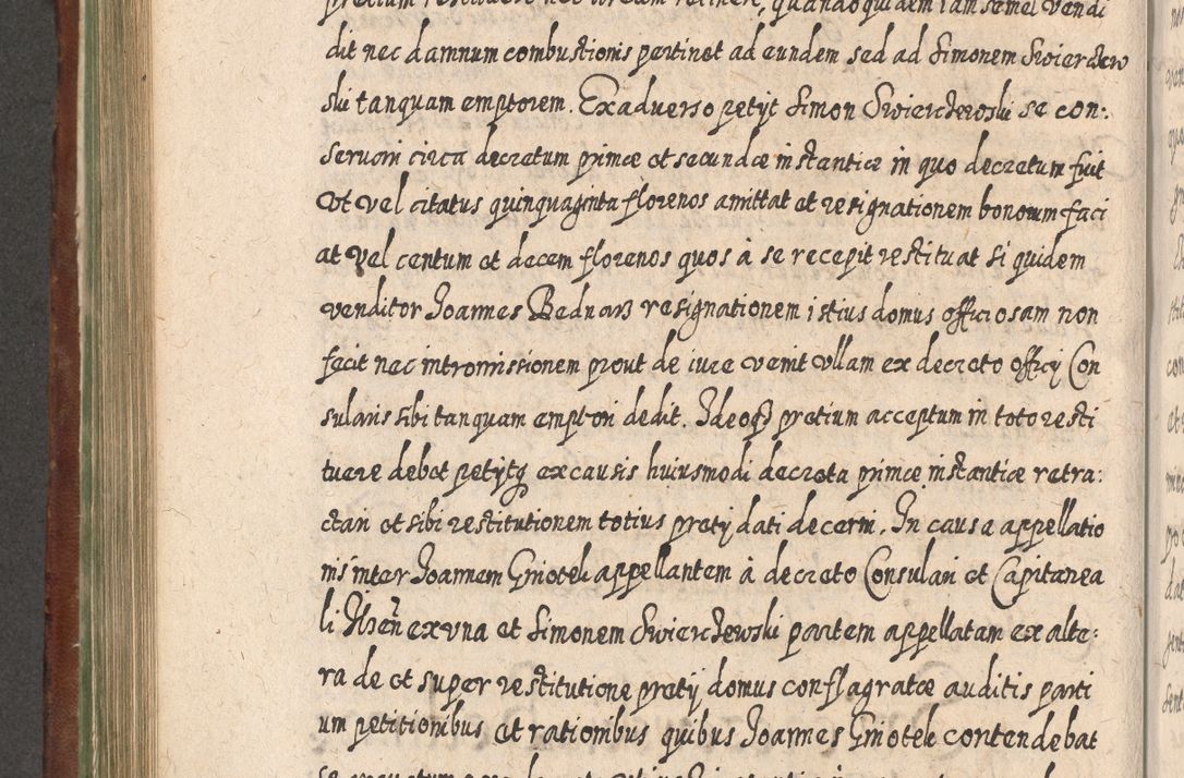 Zdjęcie nr 621 dla obiektu archiwalnego: Acta actorum, causarum spiritualium, civilium, criminalium, obligationum, quietationum, inscpritionum, cessionum, decimarum, testamentorum R. D. Martini Szyszkowski, episcopi Cracoviensis, ducis Severiensis in annis 1620 - 1623. Tomus secundus.
