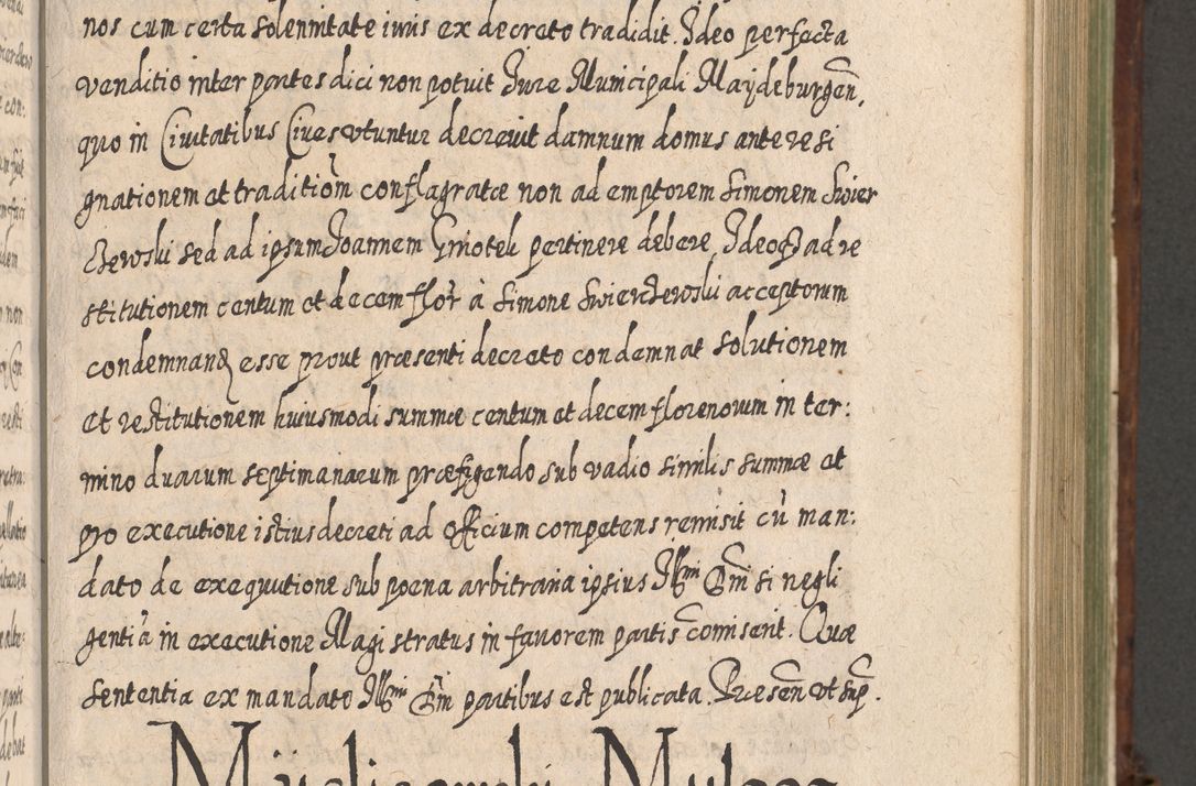 Zdjęcie nr 622 dla obiektu archiwalnego: Acta actorum, causarum spiritualium, civilium, criminalium, obligationum, quietationum, inscpritionum, cessionum, decimarum, testamentorum R. D. Martini Szyszkowski, episcopi Cracoviensis, ducis Severiensis in annis 1620 - 1623. Tomus secundus.