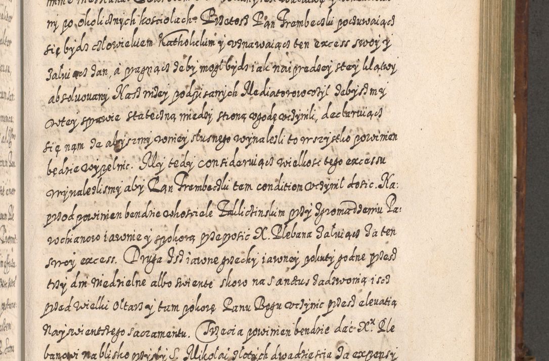 Zdjęcie nr 820 dla obiektu archiwalnego: Acta actorum, causarum spiritualium, civilium, criminalium, obligationum, quietationum, inscpritionum, cessionum, decimarum, testamentorum R. D. Martini Szyszkowski, episcopi Cracoviensis, ducis Severiensis in annis 1620 - 1623. Tomus secundus.