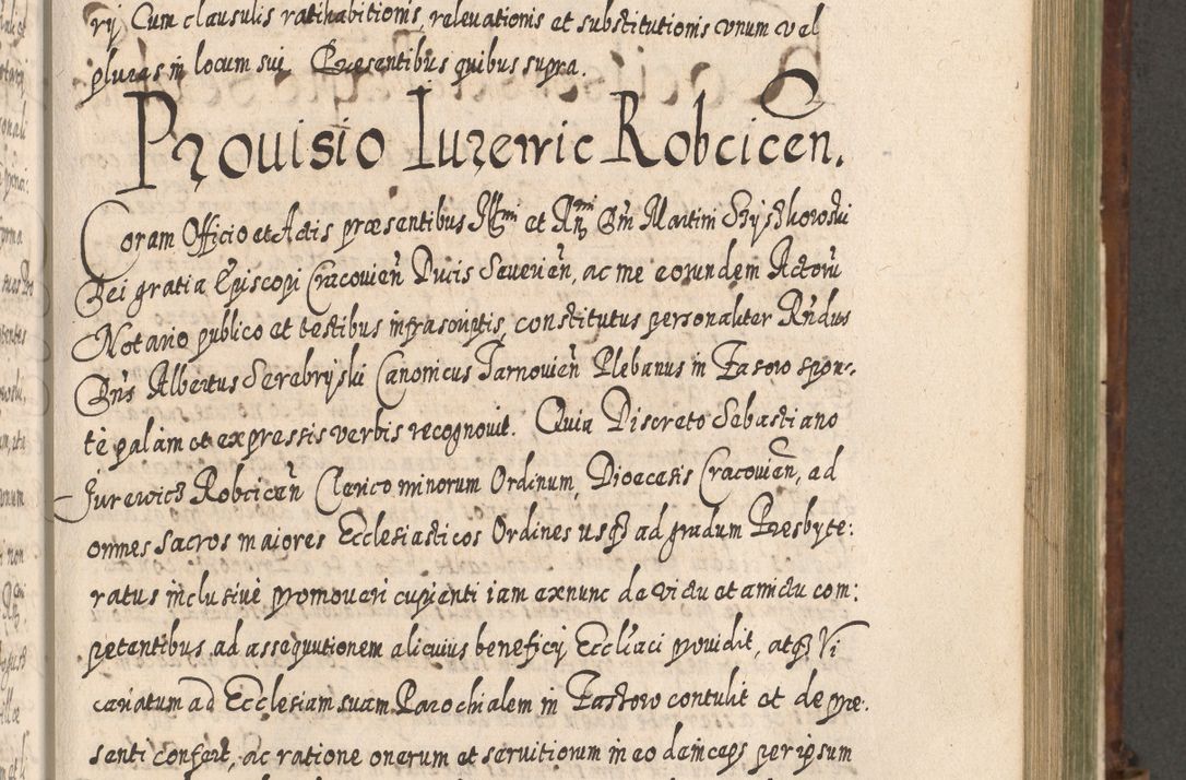 Zdjęcie nr 816 dla obiektu archiwalnego: Acta actorum, causarum spiritualium, civilium, criminalium, obligationum, quietationum, inscpritionum, cessionum, decimarum, testamentorum R. D. Martini Szyszkowski, episcopi Cracoviensis, ducis Severiensis in annis 1620 - 1623. Tomus secundus.