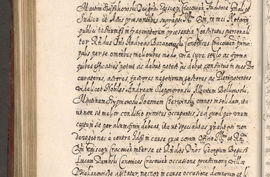 Zdjęcie nr 815 dla obiektu archiwalnego: Acta actorum, causarum spiritualium, civilium, criminalium, obligationum, quietationum, inscpritionum, cessionum, decimarum, testamentorum R. D. Martini Szyszkowski, episcopi Cracoviensis, ducis Severiensis in annis 1620 - 1623. Tomus secundus.
