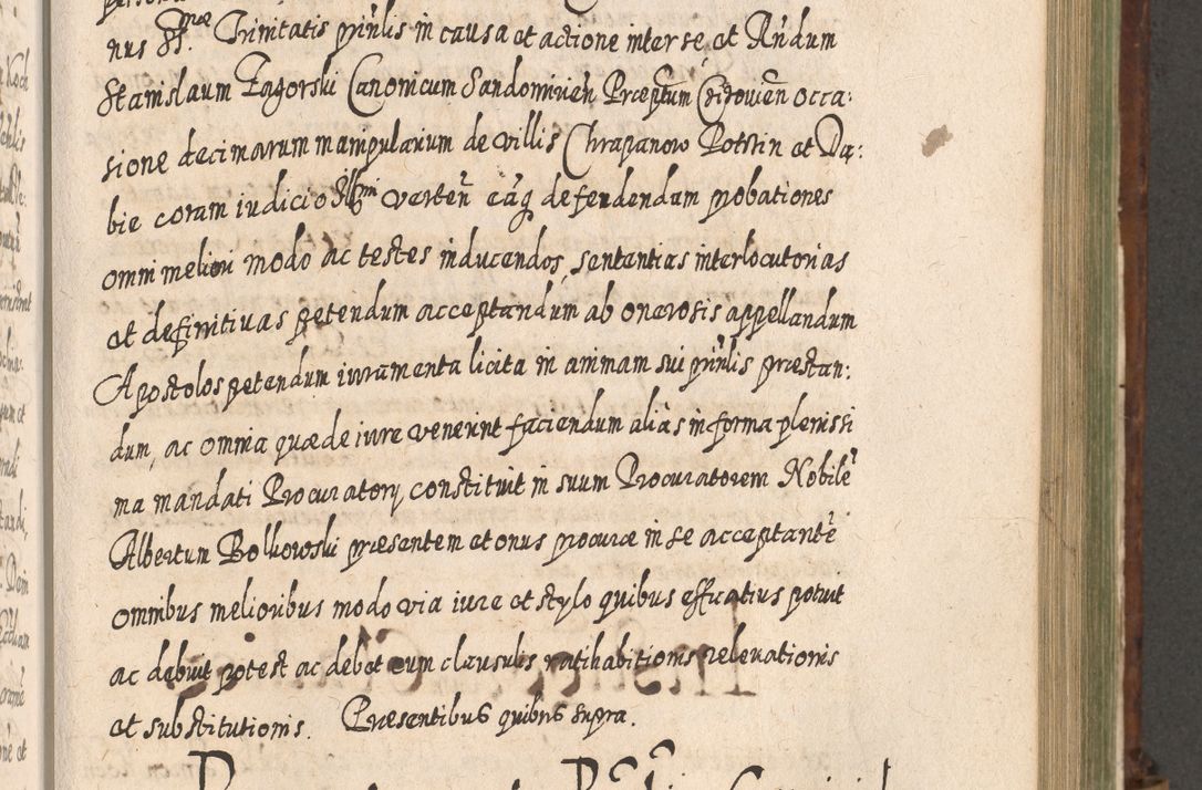 Zdjęcie nr 802 dla obiektu archiwalnego: Acta actorum, causarum spiritualium, civilium, criminalium, obligationum, quietationum, inscpritionum, cessionum, decimarum, testamentorum R. D. Martini Szyszkowski, episcopi Cracoviensis, ducis Severiensis in annis 1620 - 1623. Tomus secundus.