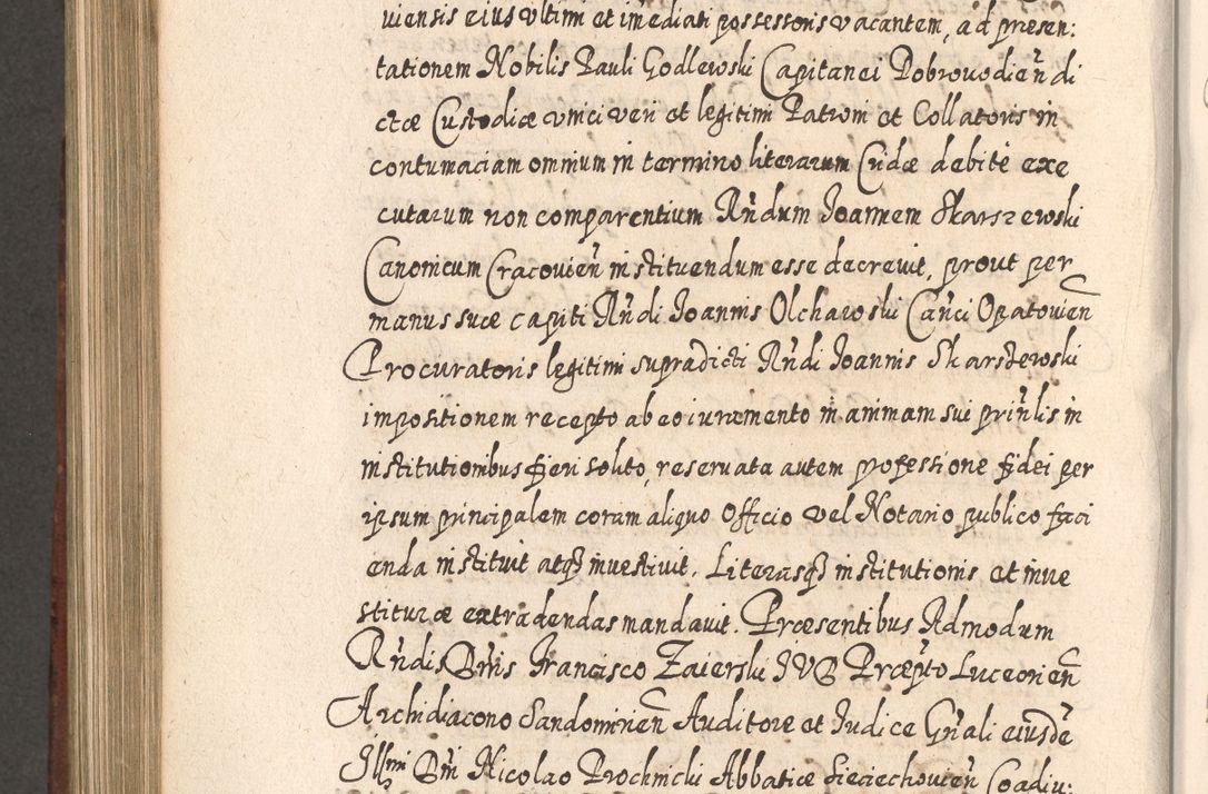Zdjęcie nr 913 dla obiektu archiwalnego: Acta actorum, causarum spiritualium, civilium, criminalium, obligationum, quietationum, inscpritionum, cessionum, decimarum, testamentorum R. D. Martini Szyszkowski, episcopi Cracoviensis, ducis Severiensis in annis 1620 - 1623. Tomus secundus.