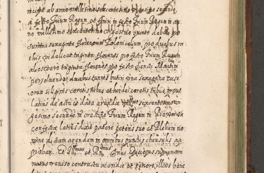 Zdjęcie nr 904 dla obiektu archiwalnego: Acta actorum, causarum spiritualium, civilium, criminalium, obligationum, quietationum, inscpritionum, cessionum, decimarum, testamentorum R. D. Martini Szyszkowski, episcopi Cracoviensis, ducis Severiensis in annis 1620 - 1623. Tomus secundus.