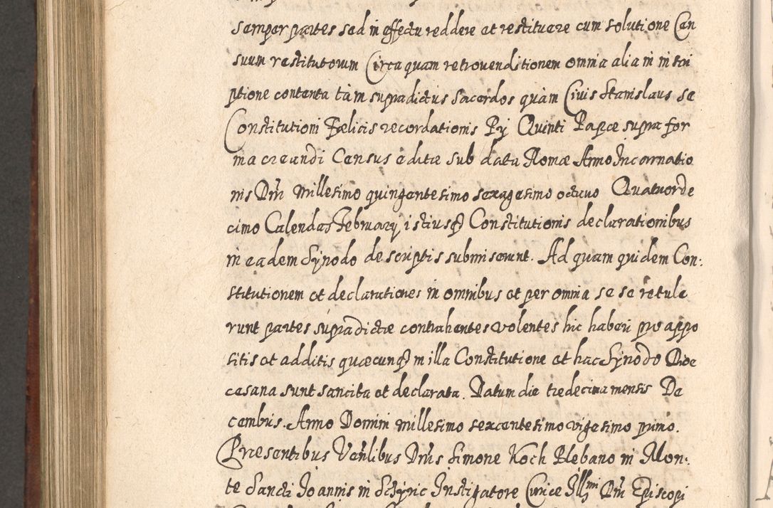 Zdjęcie nr 891 dla obiektu archiwalnego: Acta actorum, causarum spiritualium, civilium, criminalium, obligationum, quietationum, inscpritionum, cessionum, decimarum, testamentorum R. D. Martini Szyszkowski, episcopi Cracoviensis, ducis Severiensis in annis 1620 - 1623. Tomus secundus.
