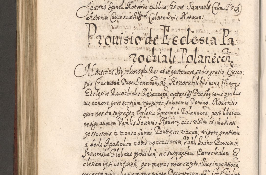 Zdjęcie nr 895 dla obiektu archiwalnego: Acta actorum, causarum spiritualium, civilium, criminalium, obligationum, quietationum, inscpritionum, cessionum, decimarum, testamentorum R. D. Martini Szyszkowski, episcopi Cracoviensis, ducis Severiensis in annis 1620 - 1623. Tomus secundus.