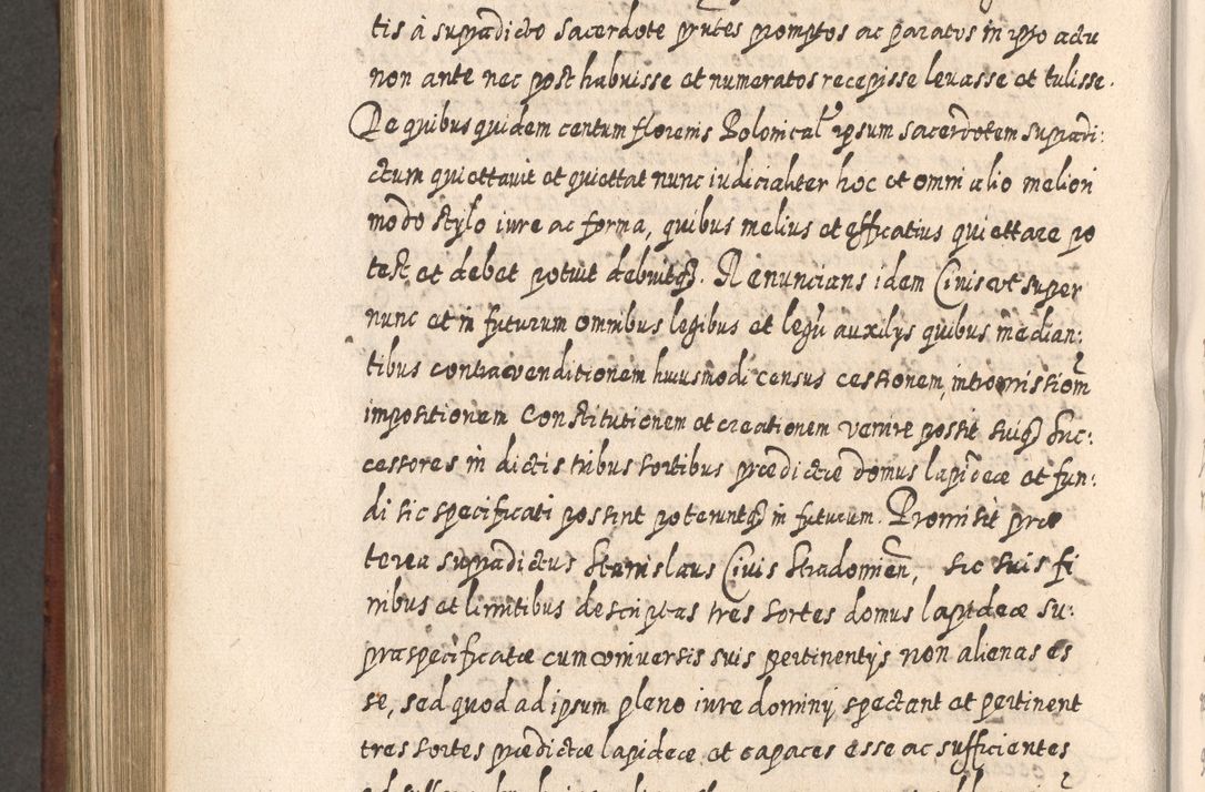 Zdjęcie nr 887 dla obiektu archiwalnego: Acta actorum, causarum spiritualium, civilium, criminalium, obligationum, quietationum, inscpritionum, cessionum, decimarum, testamentorum R. D. Martini Szyszkowski, episcopi Cracoviensis, ducis Severiensis in annis 1620 - 1623. Tomus secundus.