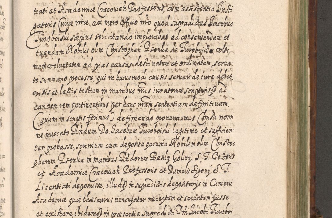 Zdjęcie nr 882 dla obiektu archiwalnego: Acta actorum, causarum spiritualium, civilium, criminalium, obligationum, quietationum, inscpritionum, cessionum, decimarum, testamentorum R. D. Martini Szyszkowski, episcopi Cracoviensis, ducis Severiensis in annis 1620 - 1623. Tomus secundus.