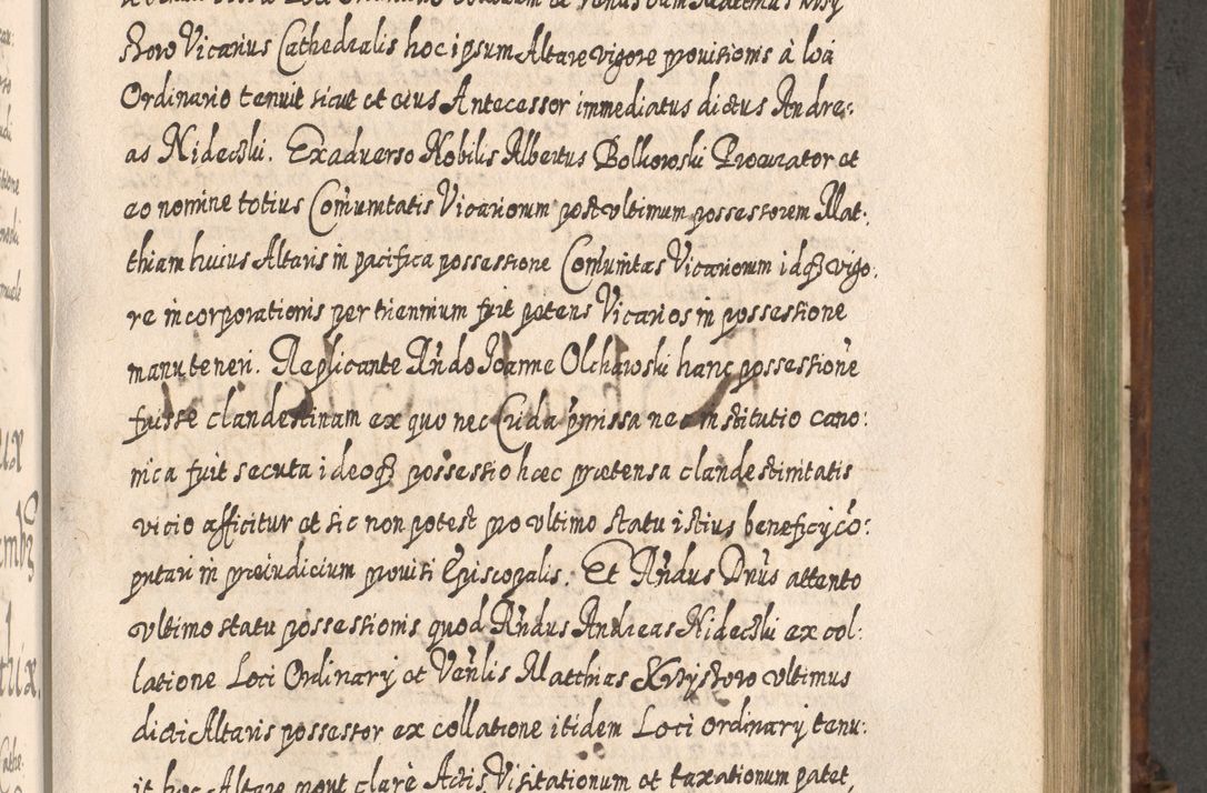 Zdjęcie nr 874 dla obiektu archiwalnego: Acta actorum, causarum spiritualium, civilium, criminalium, obligationum, quietationum, inscpritionum, cessionum, decimarum, testamentorum R. D. Martini Szyszkowski, episcopi Cracoviensis, ducis Severiensis in annis 1620 - 1623. Tomus secundus.