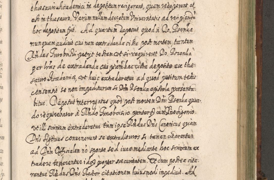 Zdjęcie nr 870 dla obiektu archiwalnego: Acta actorum, causarum spiritualium, civilium, criminalium, obligationum, quietationum, inscpritionum, cessionum, decimarum, testamentorum R. D. Martini Szyszkowski, episcopi Cracoviensis, ducis Severiensis in annis 1620 - 1623. Tomus secundus.