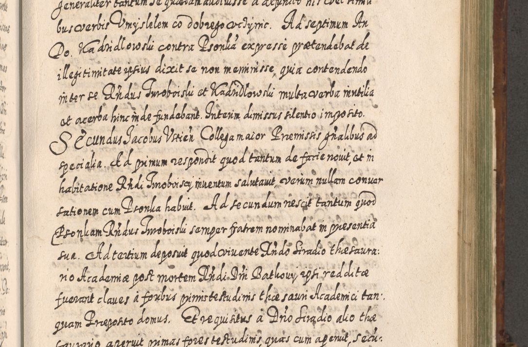 Zdjęcie nr 868 dla obiektu archiwalnego: Acta actorum, causarum spiritualium, civilium, criminalium, obligationum, quietationum, inscpritionum, cessionum, decimarum, testamentorum R. D. Martini Szyszkowski, episcopi Cracoviensis, ducis Severiensis in annis 1620 - 1623. Tomus secundus.