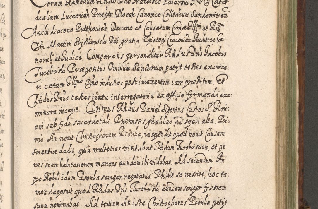 Zdjęcie nr 866 dla obiektu archiwalnego: Acta actorum, causarum spiritualium, civilium, criminalium, obligationum, quietationum, inscpritionum, cessionum, decimarum, testamentorum R. D. Martini Szyszkowski, episcopi Cracoviensis, ducis Severiensis in annis 1620 - 1623. Tomus secundus.