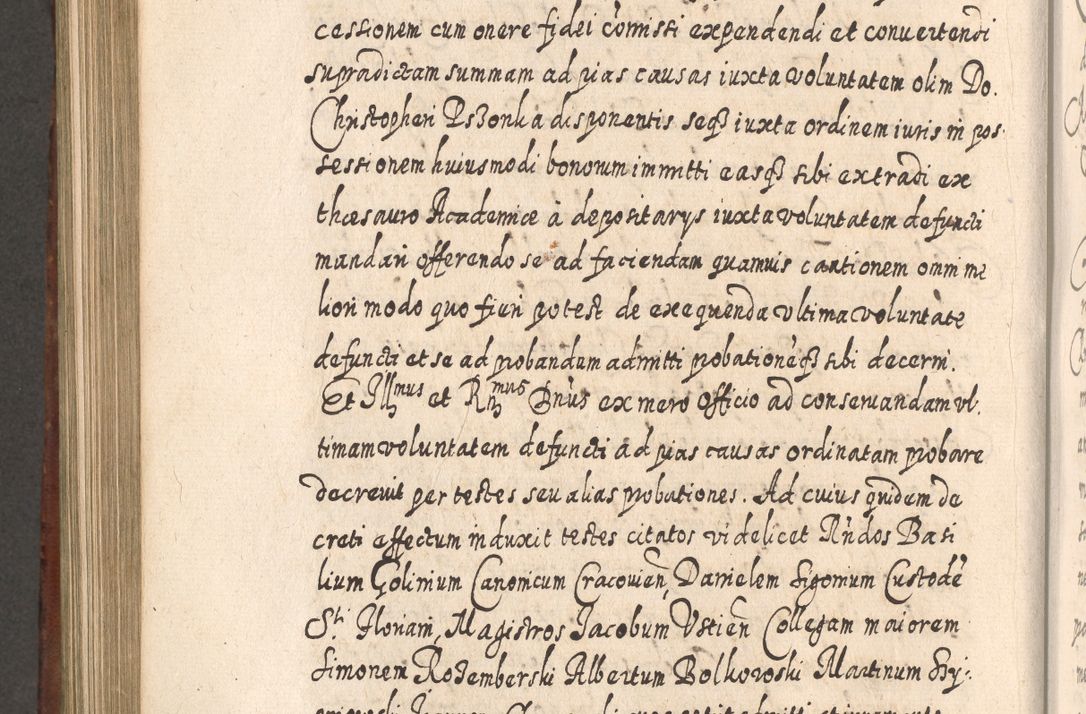 Zdjęcie nr 865 dla obiektu archiwalnego: Acta actorum, causarum spiritualium, civilium, criminalium, obligationum, quietationum, inscpritionum, cessionum, decimarum, testamentorum R. D. Martini Szyszkowski, episcopi Cracoviensis, ducis Severiensis in annis 1620 - 1623. Tomus secundus.