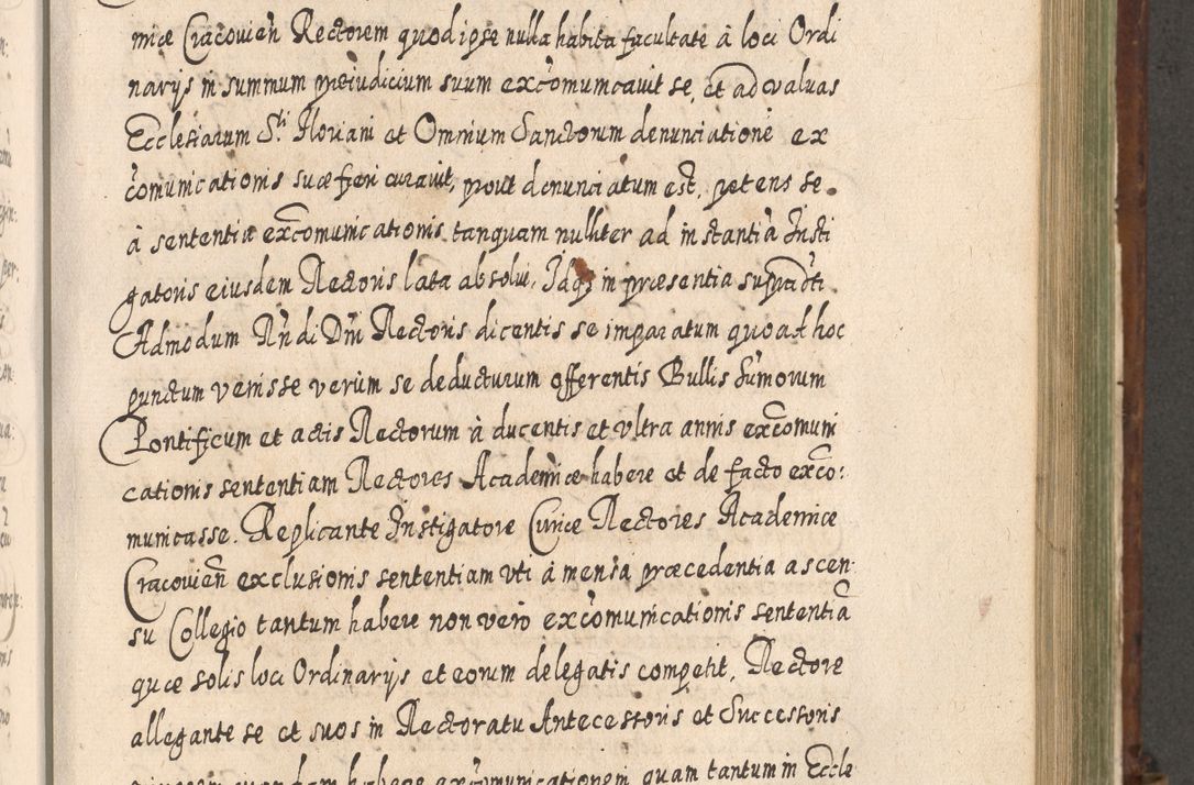 Zdjęcie nr 862 dla obiektu archiwalnego: Acta actorum, causarum spiritualium, civilium, criminalium, obligationum, quietationum, inscpritionum, cessionum, decimarum, testamentorum R. D. Martini Szyszkowski, episcopi Cracoviensis, ducis Severiensis in annis 1620 - 1623. Tomus secundus.