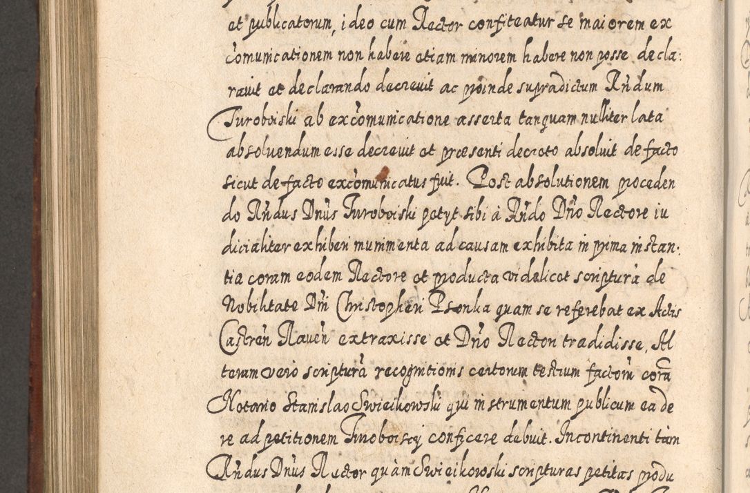 Zdjęcie nr 863 dla obiektu archiwalnego: Acta actorum, causarum spiritualium, civilium, criminalium, obligationum, quietationum, inscpritionum, cessionum, decimarum, testamentorum R. D. Martini Szyszkowski, episcopi Cracoviensis, ducis Severiensis in annis 1620 - 1623. Tomus secundus.