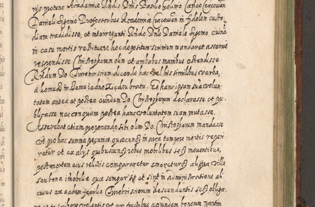 Zdjęcie nr 864 dla obiektu archiwalnego: Acta actorum, causarum spiritualium, civilium, criminalium, obligationum, quietationum, inscpritionum, cessionum, decimarum, testamentorum R. D. Martini Szyszkowski, episcopi Cracoviensis, ducis Severiensis in annis 1620 - 1623. Tomus secundus.